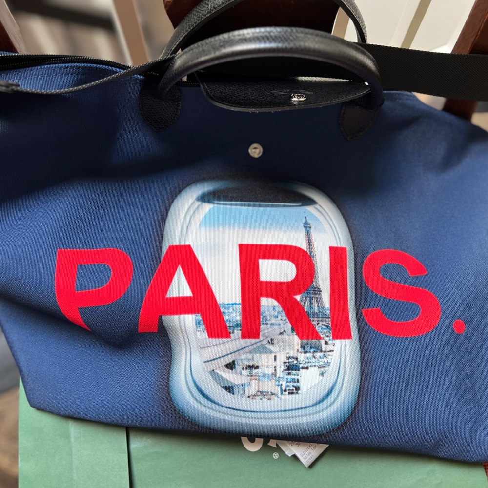 BRAND NEW!!navy blue canvas  special edition., shoulder strap, handles, pocket